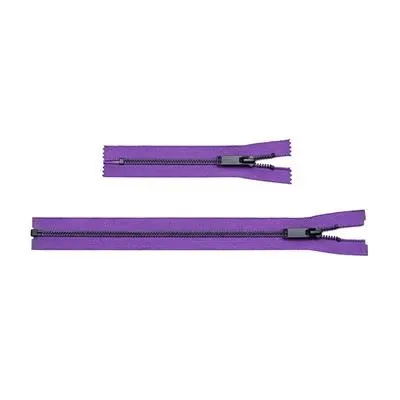 Purple Metal Zipper